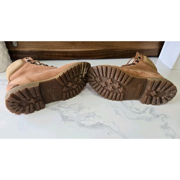 Timberland Youth Boys Boots Size 3 Premium Black Leather Waterproof 35 - Picture 5 of 7